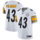 Men's Nike Pittsburgh Steelers #43 Troy Polamalu White Stitched NFL Vapor Untouchable Limited Jersey