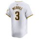 Men's San Diego Padres Jackson Merrill Nike White Home Limited Jersey