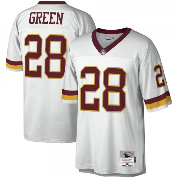 Men's Washington Football Team Darrell Green Mitchell & Ness White Legacy Replica Jersey