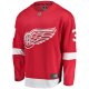 Men's Detroit Red Wings Justin Holl Fanatics Red Home Breakaway Jersey