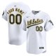 Men's Oakland Athletics Nike White Home Limited Custom Jersey