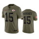 Kansas City Chiefs Patrick Mahomes Olive 2022 Salute To Service Limited Jersey #15