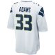 Men's Seattle Seahawks Jamal Adams Nike White Game Jersey