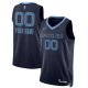 Men's Memphis Grizzlies Nike Navy 2021/22 Diamond Swingman Custom Jersey - Icon Edition