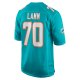 Men's Miami Dolphins Kendall Lamm Nike Aqua Home Game Player Jersey