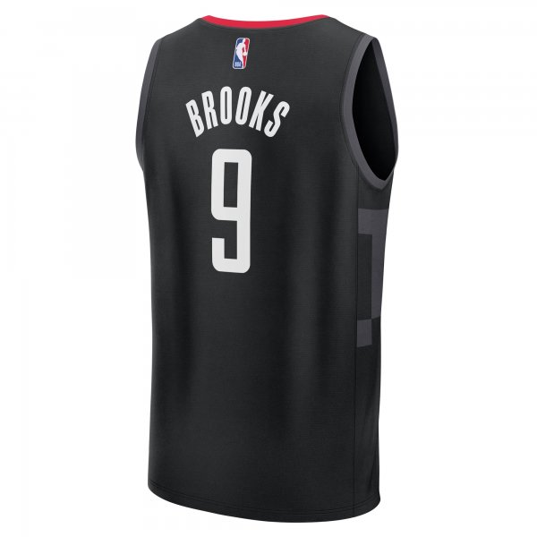 Men's Houston Rockets Dillon Brooks Fanatics Black Fast Break Replica Player Jersey - Statement Edition