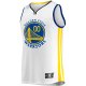 Youth Golden State Warriors  Fanatics White Fast Break Replica Custom Jersey - Association Edition