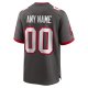 Men's Tampa Bay Buccaneers Nike Pewter Alternate Custom Game Jersey