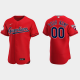 Custom Cleveland Guardians Alternate Men's Jersey - Red