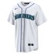 Men's Seattle Mariners AndrÃÂ©s Mu?oz Nike White Home  Replica Player Jersey