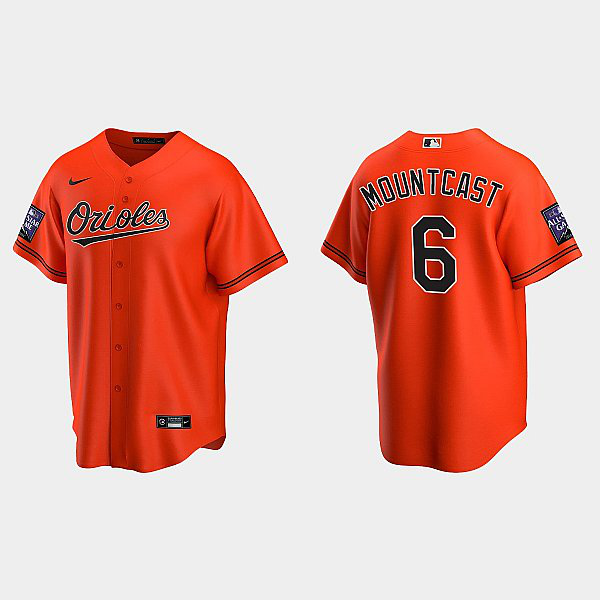 Men's Baltimore Orioles #6 Ryan Mountcastle 2021 All-Star Game Alternate Cool Base MLB Jersey - Orange