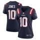 Women's New England Patriots Mac Jones Nike Navy Player Jersey