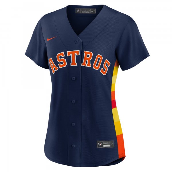 Women's Houston Astros Jose Altuve Nike Navy Alternate Replica Player Jersey