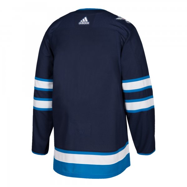 Men's Winnipeg Jets adidas Navy Home Blank Jersey