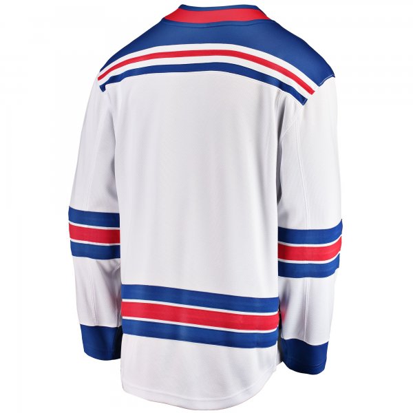 Men's New York Rangers Fanatics White Breakaway Away Jersey