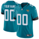 Men's Nike Jacksonville Jaguars Customized Teal Green Alternate Vapor Untouchable Custom Limited NFL Jersey