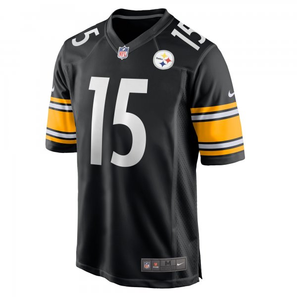 Men's Pittsburgh Steelers Denzel Mims Nike  Black  Game Jersey