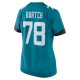 Women's Jacksonville Jaguars Ben Bartch Nike Teal Nike Game Jersey