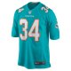 Men's Miami Dolphins Parry Nickerson Nike  Aqua Team Game Jersey