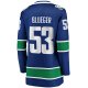 Women's Vancouver Canucks Teddy Blueger Fanatics Blue Home Breakaway Player Jersey