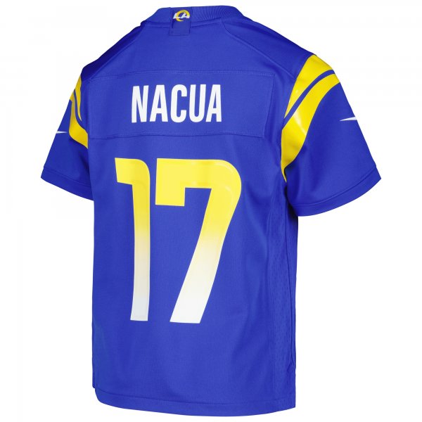 Youth Los Angeles Rams Puka Nacua Nike Royal Game Jersey