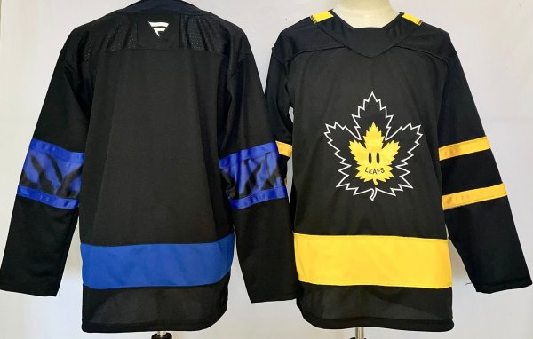 Men's Toronto Maple Leafs Black City Edition Jersey