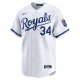 Men's Kansas City Royals Freddy Fermin Nike White Home Limited Player Jersey