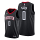 Men's Houston Rockets #0 Jalen Green Black 2021 NBA Draft Jersey