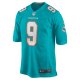 Men's Miami Dolphins Calvin Jackson Nike Aqua Home Game Player Jersey