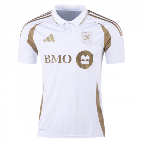 adidas David Martínez LAFC Away Jersey 25/26 (White/Gold)