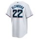 Men's Miami Marlins Sandy Alcantara Nike White Replica Player Jersey