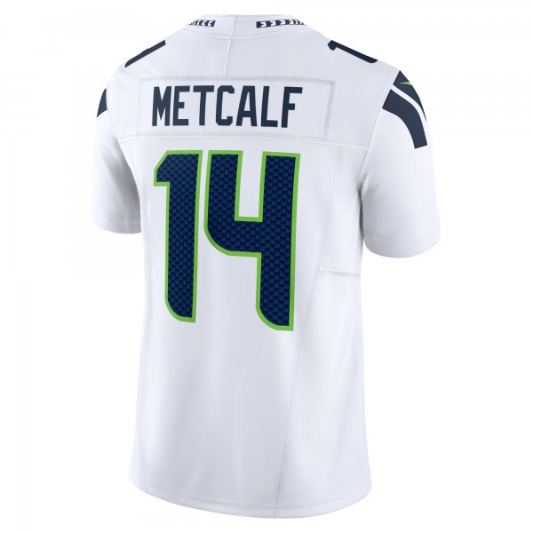 Men's Seattle Seahawks DK Metcalf Nike White Vapor F.U.S.E. Limited Jersey