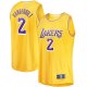 Men's Los Angeles Lakers Jarred Vanderbilt Fanatics Gold Fast Break Player Jersey - Icon Edition