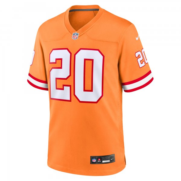 Youth Tampa Bay Buccaneers Ronde Barber Nike Orange Retired Player Game Jersey