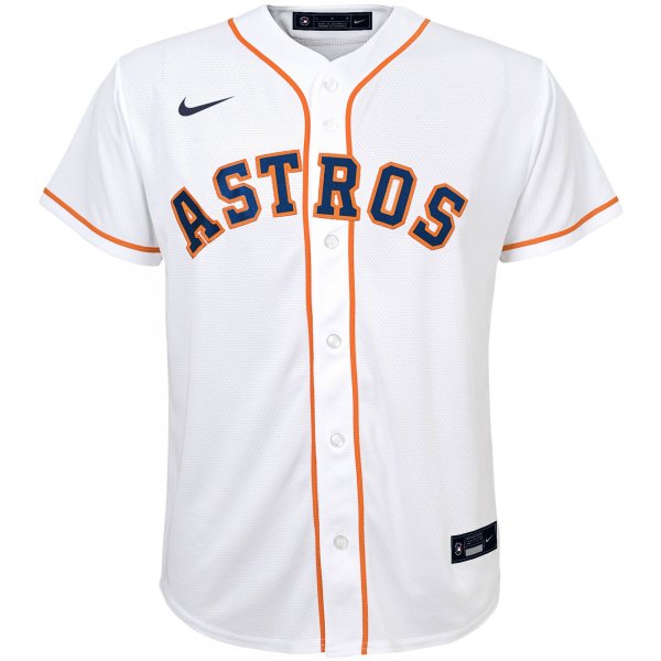 Youth Houston Astros Jose Altuve Nike White Alternate Replica Player Jersey