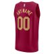 Youth Cleveland Cavaliers  Fanatics Maroon Fast Break Custom Jersey - Icon Edition