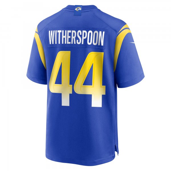 Men's Los Angeles Rams Ahkello Witherspoon Nike  Royal  Game Jersey