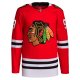 Men's Chicago Blackhawks Connor Bedard adidas Red 2023 NHL Draft Home Primegreen Player Jersey