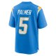 Men's Los Angeles Chargers Joshua Palmer Nike Powder Blue Game Player Jersey