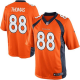 Nike Denver Broncos #88 Demaryius Thomas Orange Team Color Men's Stitched NFL New Limited Jersey