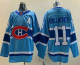 Men's Montreal Canadiens #11 Brendan Gallagher Blue 2022 Reverse Retro NHL Jersey