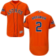 Houston Astros #2 Alex Bregman Orange Flexbase Collection 2017 World Series Champions Stitched MLB Jersey