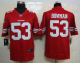 Nike San Francisco 49ers #53 NaVorro Bowman Red Team Color Men's Stitched NFL Limited Jersey