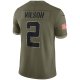 Men's New York Jets Nike Olive 2022 Salute To Service Limited Jersey