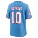 Men's Tennessee Titans DeAndre Hopkins Nike Light Blue Oilers Throwback Player Game Jersey