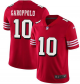 Nike 49ers #10 Jimmy Garoppolo Red Team Color Youth Stitched NFL Vapor Untouchable Limited II Jersey