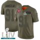 San Francisco 49ers #91 Arik Armstead Camo Super Bowl LIV Bound Men's Stitched NFL Limited 2019 Salute To Service Jersey