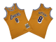 Men's Los Angeles Lakers #8 Kobe Bryant Golden 1996-1997 Mitchell and Ness Stitched NBA Jersey