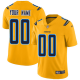 Los Angeles Chargers Customized Gold Men's Stitched NFL Limited Inverted Legend Jersey