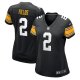 Women's Pittsburgh Steelers Justin Fields Nike Black  Alternate Game Jersey